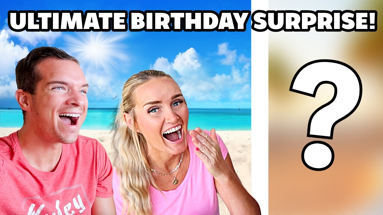 DREAM BIRTHDAY SURPRISE! SURPRISING MY HUSBAND WITH ULTIMATE SURPRISE!