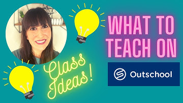 WHAT TO TEACH ON OUTSCHOOL! HOW TO FIND CLASS IDEAS 💡