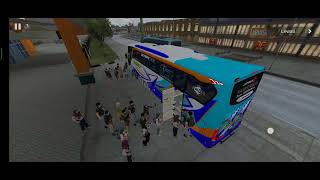 BUS ZENTRUM MASUK KE SUNGAI||BUS SIMULATOR INDONESIA BUSSID @DNAMYGAME-i9s  screenshot 4