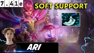 Ari Dark Willow Soft Support - Dota 2 Patch 7.41e Pro Player Full Gameplay screenshot 5