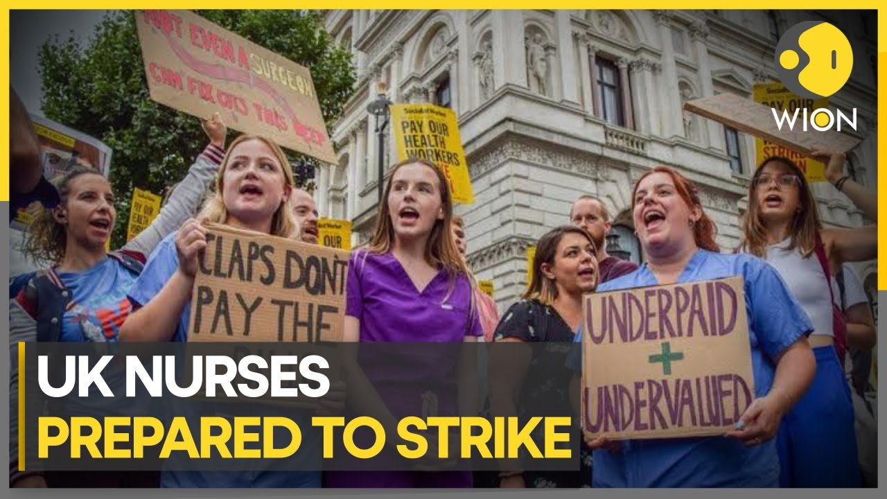 UK nurses ANNOUNCES STRIKE dates as RCN members REJECT govt pay offer | Latest English News | WION