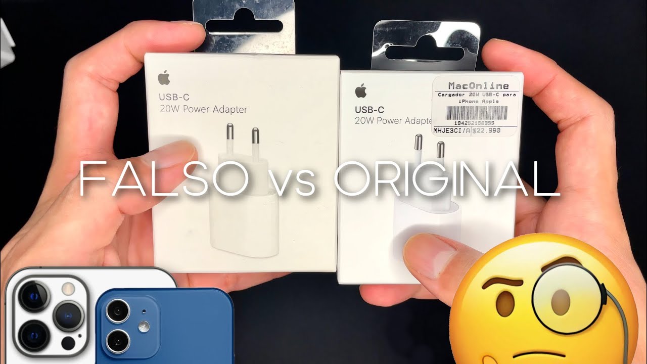 Cargador iPhone 20w📱🔌🔋 (FALSO vs ORIGINAL)🥊 