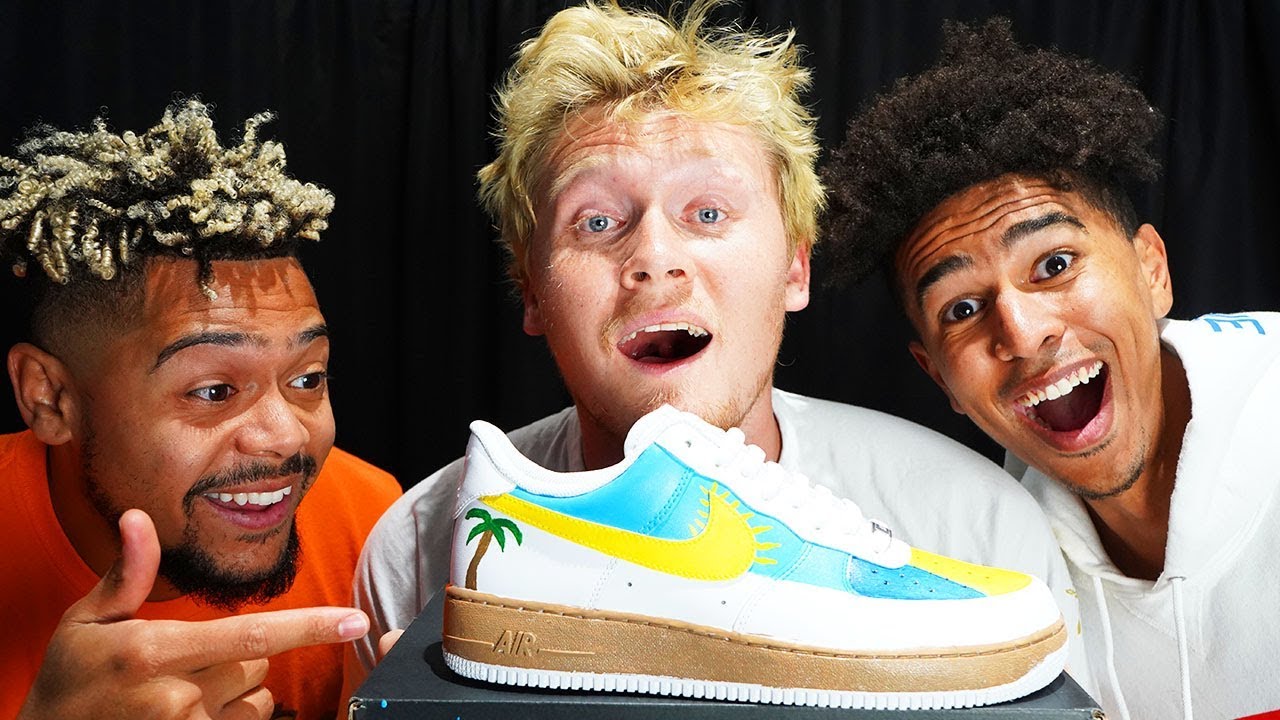 1 HOUR CUSTOM AIR FORCE 1 CHALLENGE!