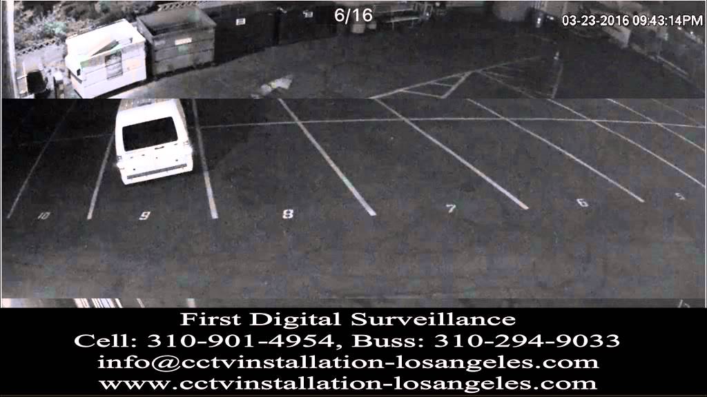 Security Camera Installers in Los Angeles (Night Shots)