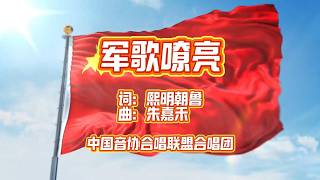 热血军歌嘹亮，献给祖国！《军歌嘹亮》中国音协合唱联盟合唱团演唱