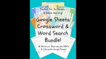 Google Sheets Music Crossword Puzzles!