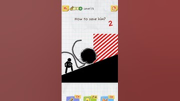 Draw 2 save || Level 71 - #shorts #draw2save #drawing #gameplay #androidgames #iosgames
