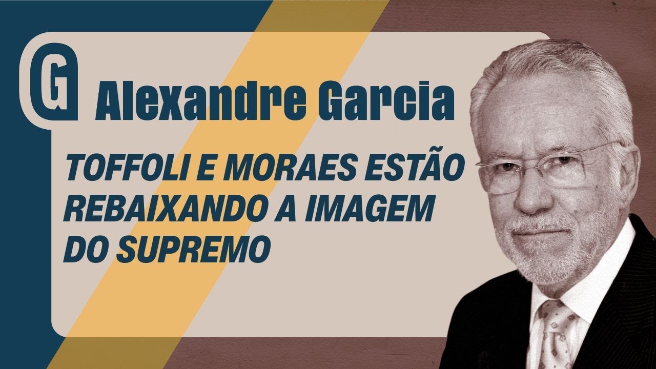 ALEXANDRE GARCIA: Fissuras expostas no STF: ministros se queixam de Moraes e Toffoli