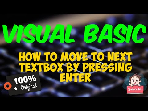 How to move to next text box by pressing "Enter" Button in VB 6.0 | Visual Basic 6.0 | SBT