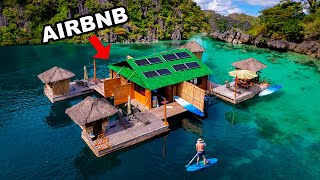 Overnight in a Hidden Off-Grid Houseboat (Coron, Philippines) by David Rule 399,410 views 1 year ago 11 minutes, 41 seconds