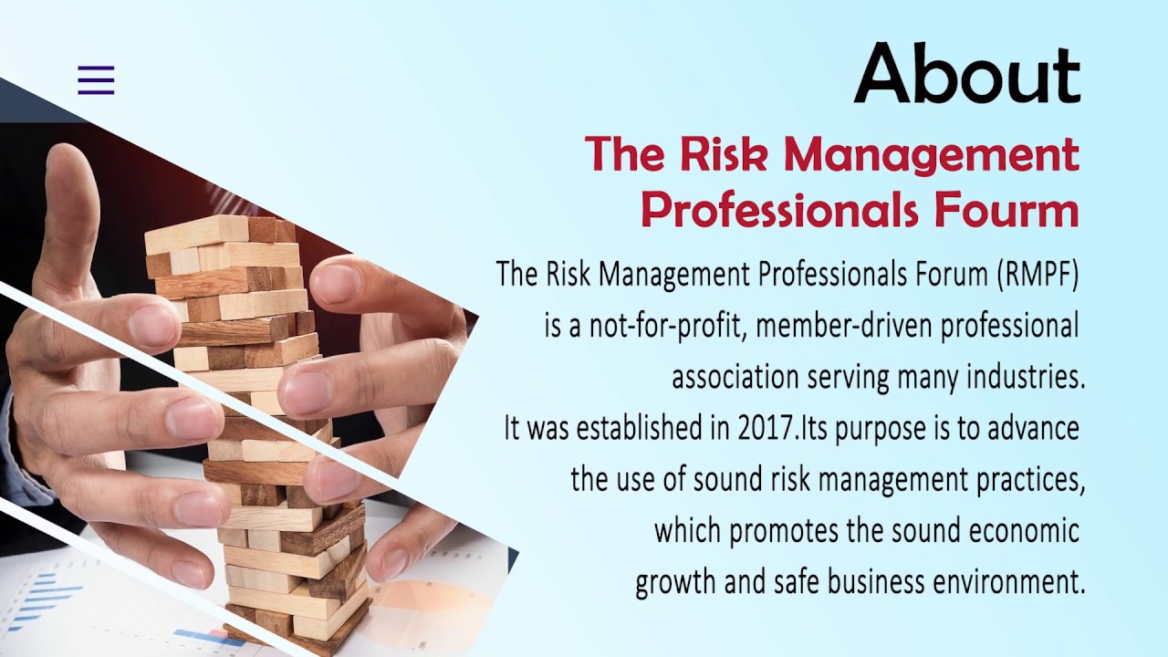 About The Risk Management Professionals Forum (RMPF) YouTube