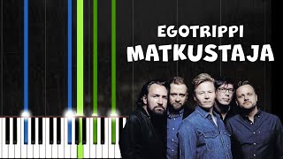 Egotrippi - Matkustaja (Piano Tutorial)