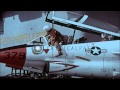 Pilot trainees get carrier landing training with jet aircraft at USS Lexington ou...HD Stock Footage