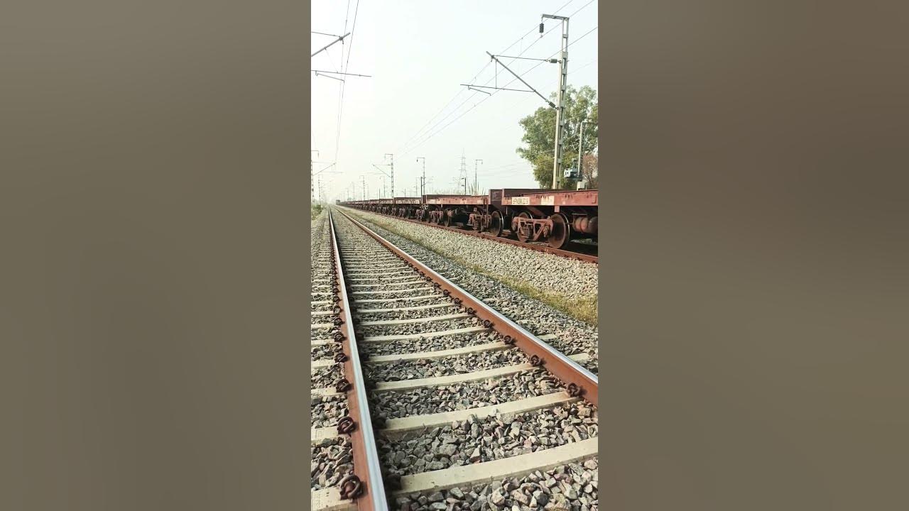 bogie-flat-steel-wagon-bfns-22-9-india-railway-youtube