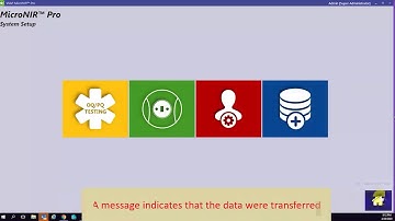 MicroNIR Quick Start 9: Transferring Spectra from OnSite-W App