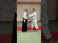 肘逆当て投げ 合気下げ振り倒し 合気投げ 佐川派大東流合気武術 合気錬体会 佐川幸義 吉丸慶雪 有満庄司 合気道 Daito-ryu Aikido #Shorts