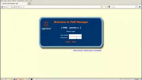 Egenera PAN Manager -- High Availability Training Session