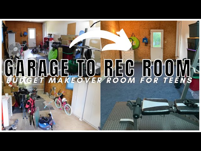 Garage Rec Room Ideas