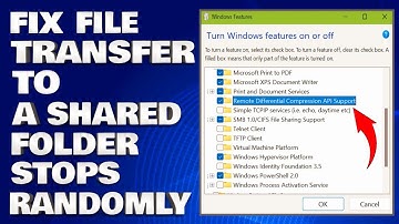 How To Fix File Transfer To a Shared Folder Stops Randomly [Solution]