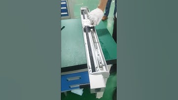 single rail belt driven linear stage #linearmotion #linearactuator #industrial #automation #factory