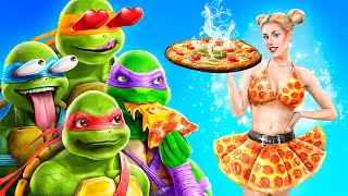 TMNT에 입양되었어요! 익스트림 숨바꼭질 챌린지에 등장한 십대 돌연변이 닌자 거북이! screenshot 3