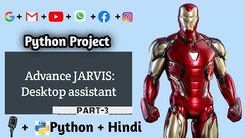how to make Jarvis in python (part-3) |Jarvis Python ai projects |Python projects |Afterfirst