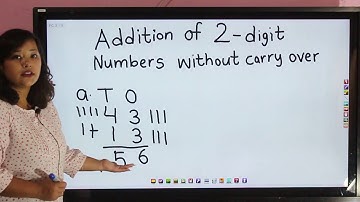 Subject - Math Grade-2 (Addition of 2 digit numbers without carry over)