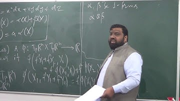 Lecture 8 (Part 2): Bilinear maps, tensor products of 1-forms & vector fields