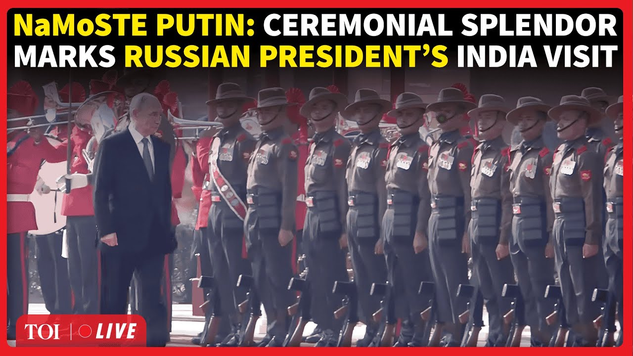 LIVE: Vladimir Putin Begins High-Stakes India–Russia Summit With PM Narendra Modi