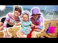 FIRST TIME AT THE BEACH FOR REBORN TODDLER MADDIE