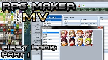 RPG Maker MV First Look 1: Database