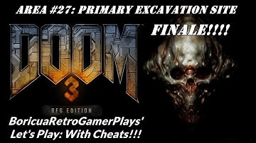 Doom 3: BFG Edition [CST Doom 3 Mod] Area 27 Playthrough with cheats [FINALE]