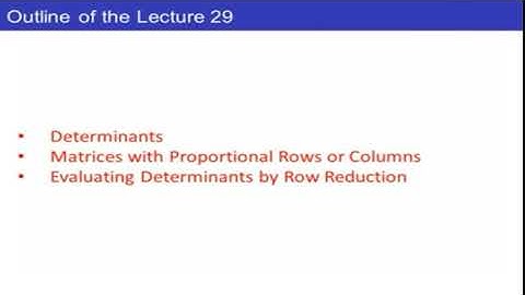 Evaluate determinants when rows or columns are proportional.