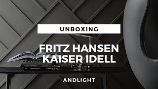 Unboxing the Fritz Hansen Kaiser Idell 6631 table lamp