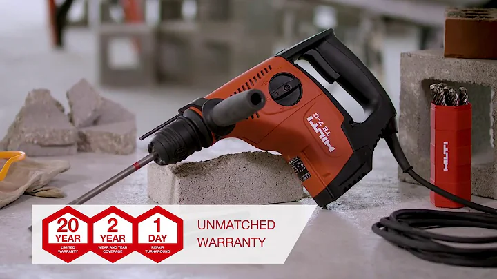 OVERVIEW of Hilti's TE 7 and TE 7 C corded SDS plus rotary hammers