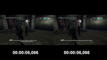 Binary Domain: 2-5 (Big Bo + Faye) Dialogue #1 Comparison