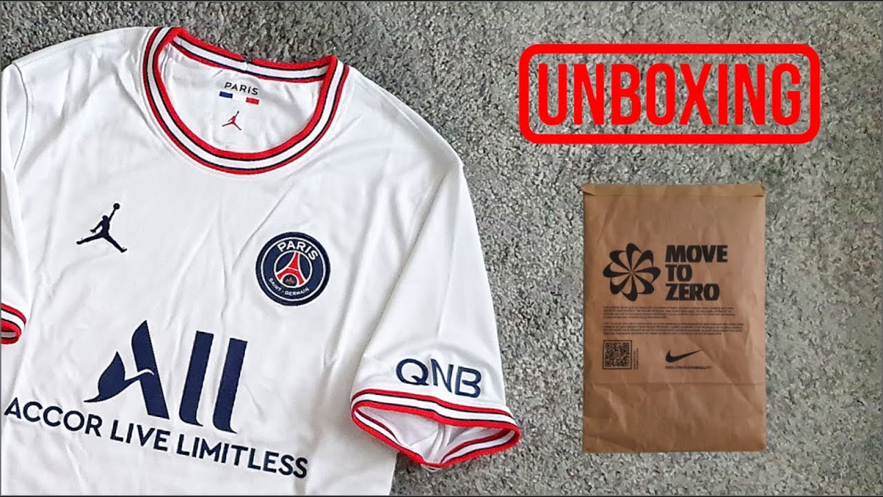 2021-22 PSG 4th shirt Unboxing & Review