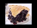 Old Fashioned BLUEBERRY PIE RECIPE