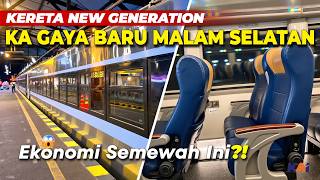 KERETA EKONOMI PALING NYAMAN!! KA Gaya Baru Malam Selatan New Generation