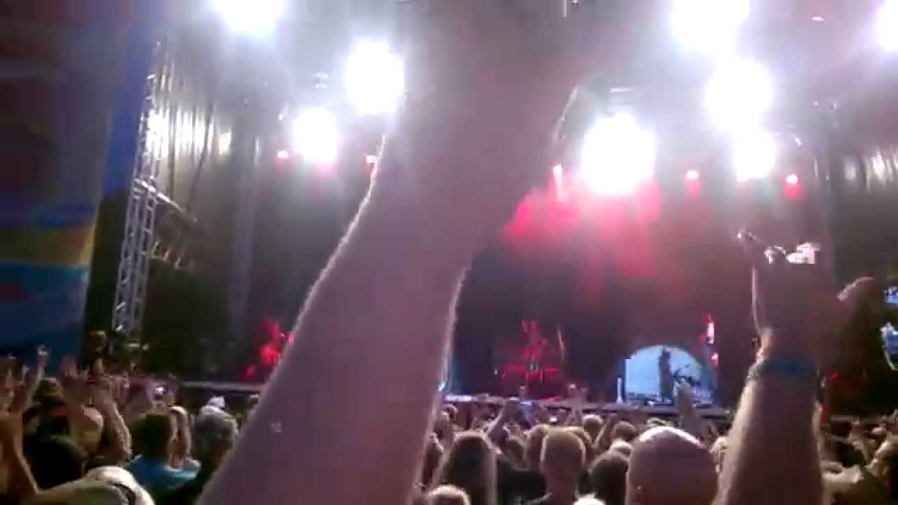 Megadeth & Musta Barbaari (Qstock 2014, Oulu, Finland)