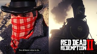 RDR 2 - Train robbery goes wrong