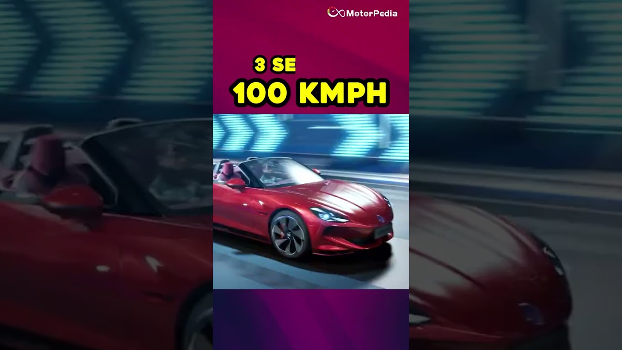 2025 MG Cyberster New Car Launch ❤️🔥| MotorPedia 