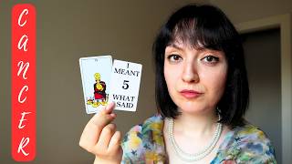Cancer Love Tarot ♋️ THIS IS WHY YOU'RE HURTING SO MUCH & WHY THEY RAN AWAY ⚠️💔🔮
