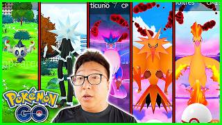 Phantump Catch Mastery Event, But We Raided Xurkitree And DMax Legendary Birds Instead… - Pokemon GO