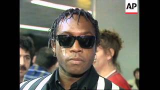 UK: BOXER NIGEL BENN LEAVES FOR LOS ANGELES