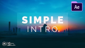 Make Simple Intro in Adobe After Effects CC Tutorial  - FREE Template