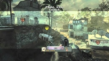 AMAZING MW3 KILLCAM + Funny Reactions