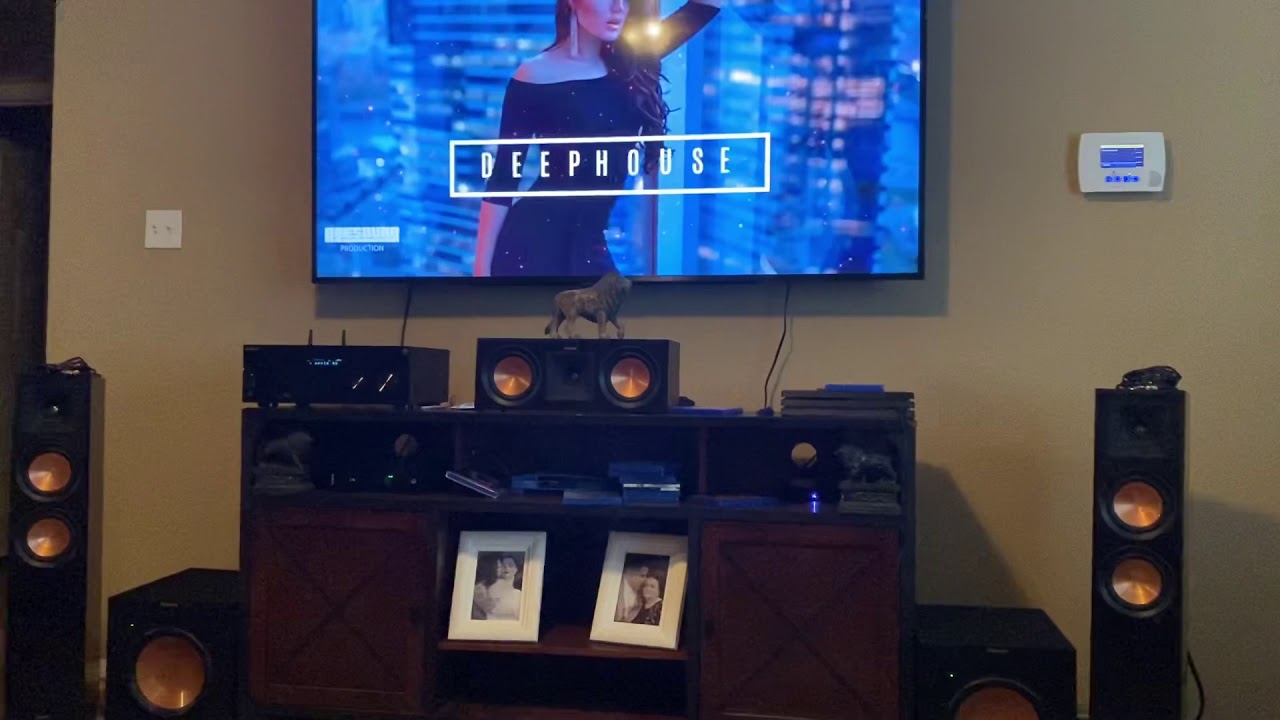 Klipsch rp-5000f rp-500c r-41m - YouTube