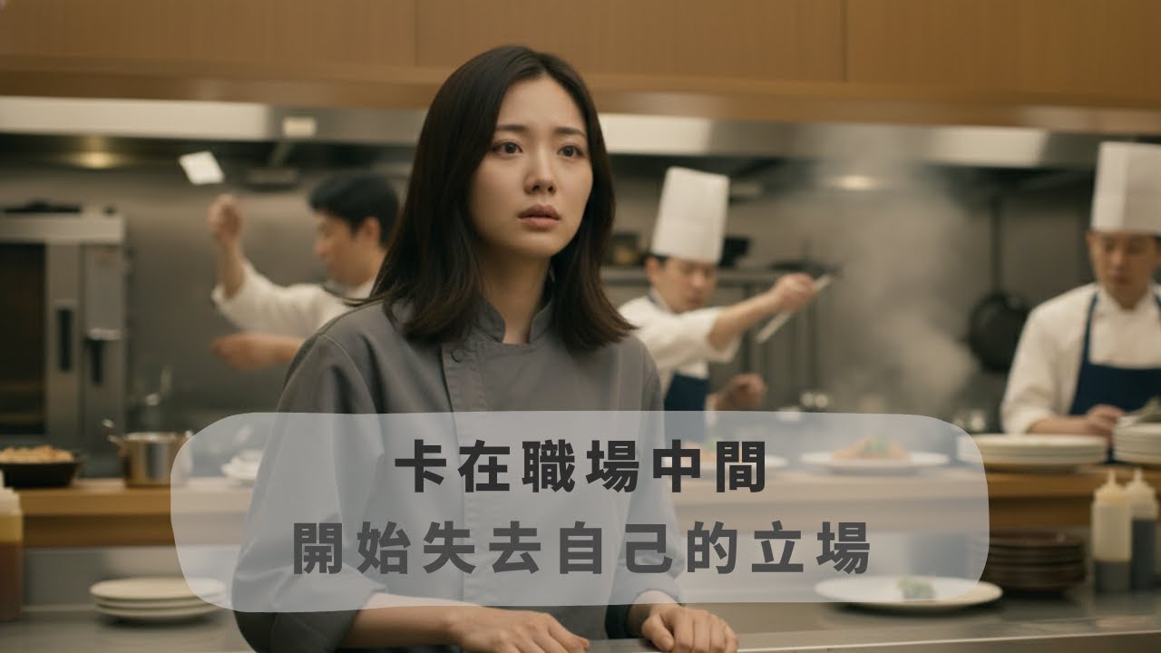 卡在職場中間｜開始失去自己的立場