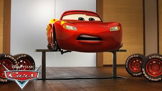 Lightning McQueen Names His Tires | Pixar Cars Resimi